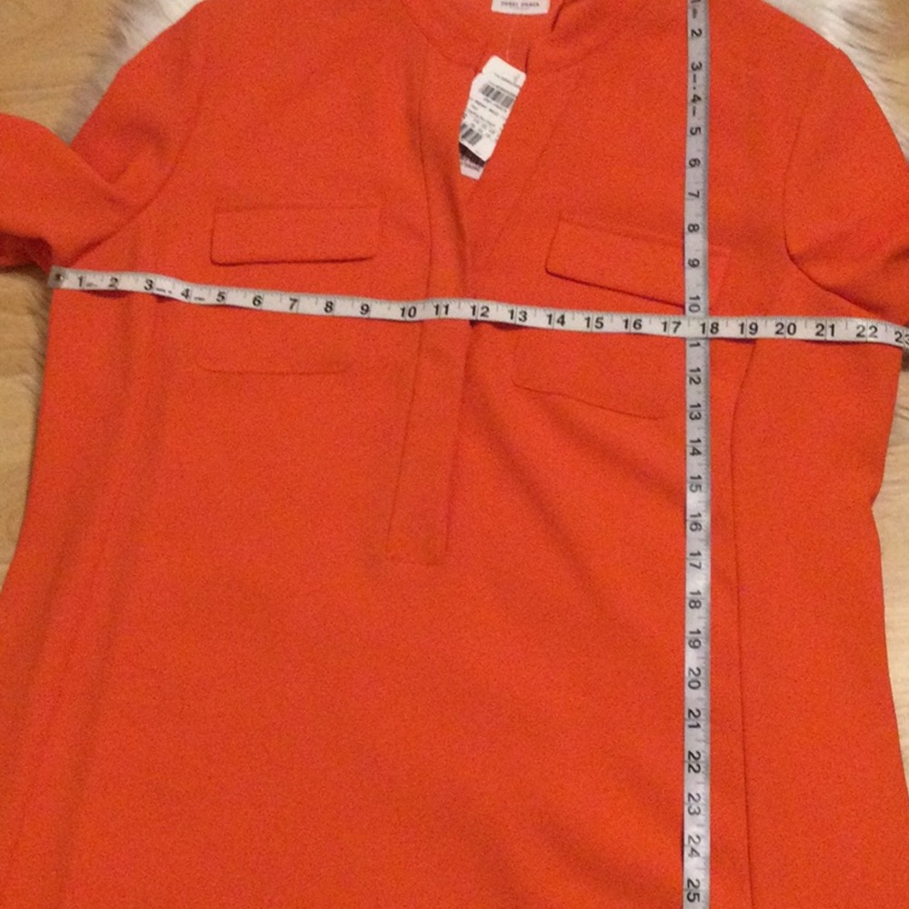 Gerry Weber sheath shirt dress tangerine orange NEW with TAG size size 16 - Picture 4 of 7